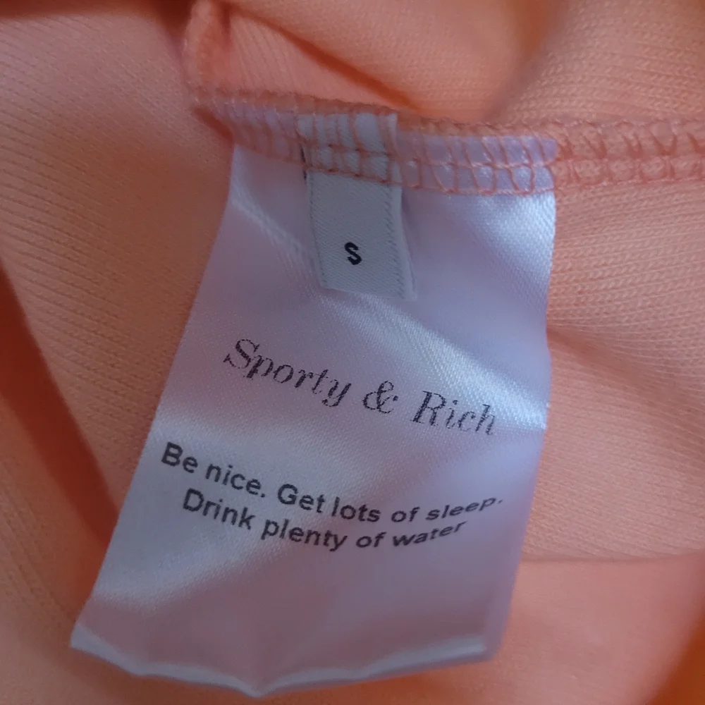 Sporty & Rich Velour Polo - Picture 8 of 9
